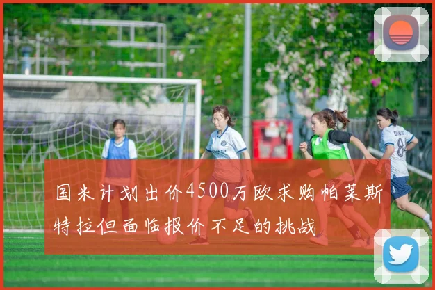 国米计划出价4500万欧求购帕莱斯特拉但面临报价不足的挑战
