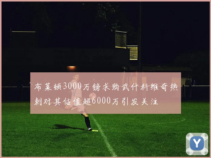 布莱顿3000万镑求购武什科维奇热刺对其估值超6000万引发关注
